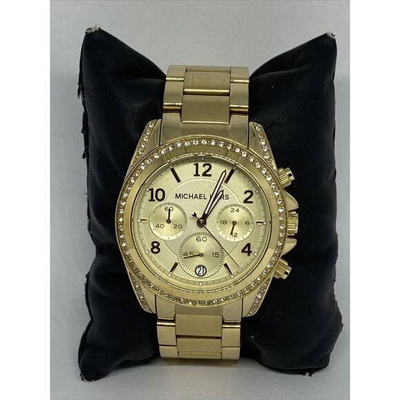 Michael Kors Blair MK5166 Women's Gold Stainless Steel Analog Dial Watch MP861